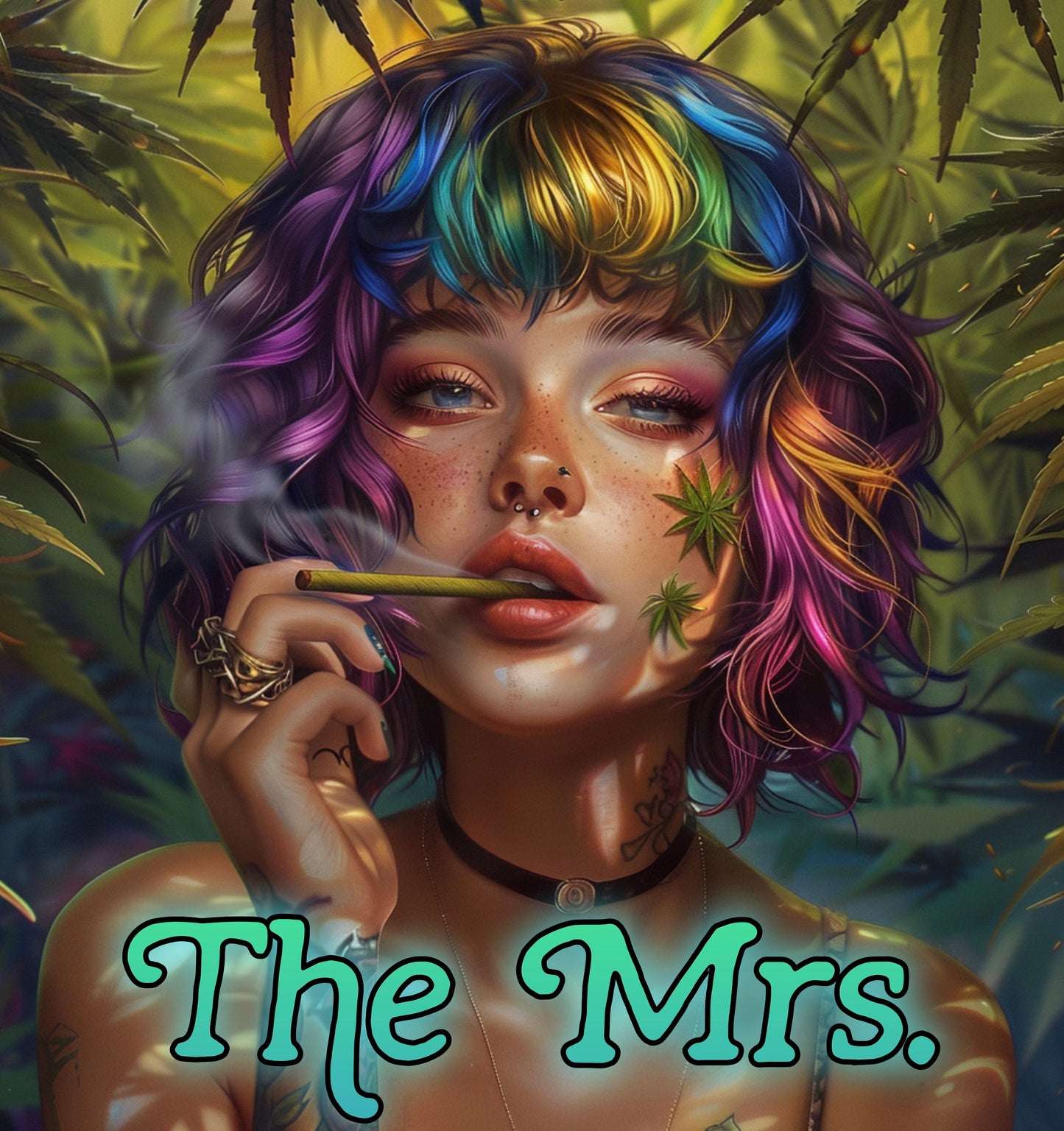 The high guy fan stickers