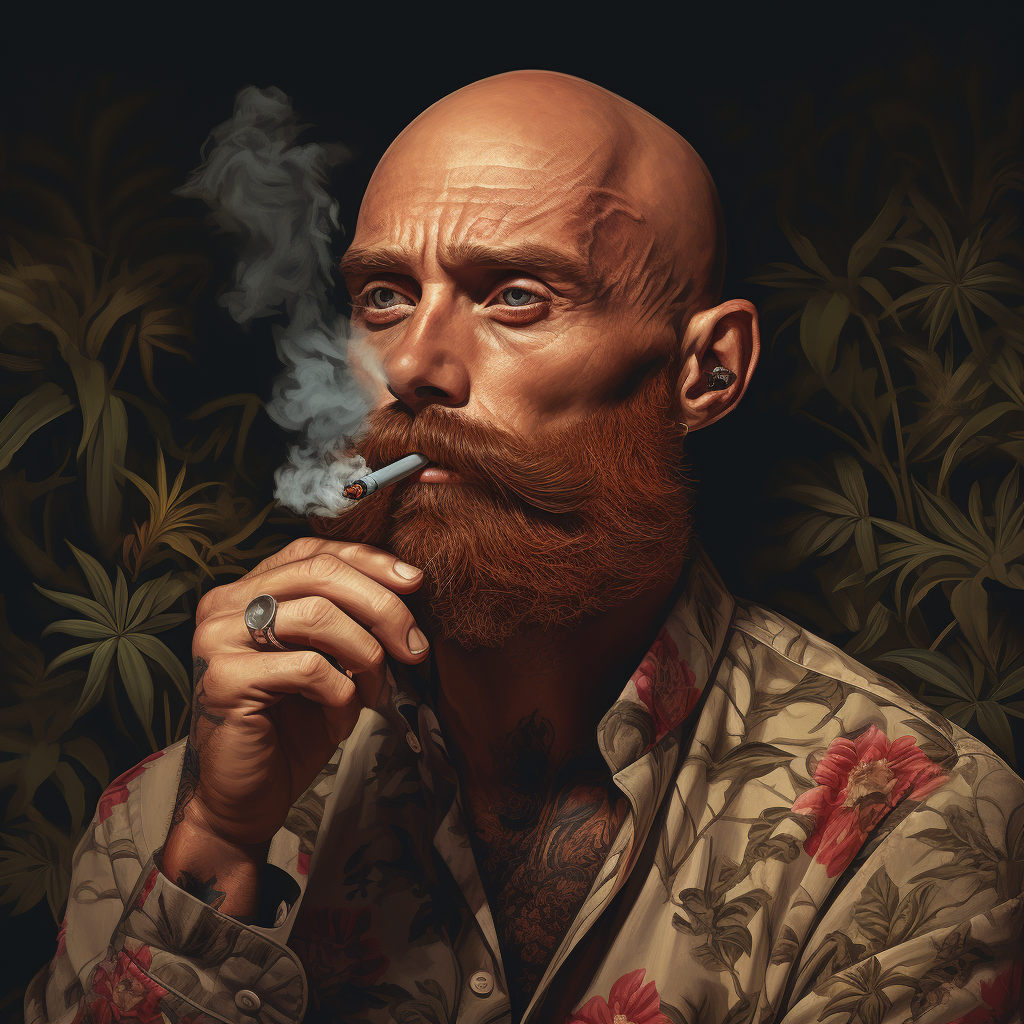 The high guy fan stickers